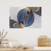 Ballbearing – フラクタルポスター ポスター (キッチン)