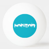 balle de ping pong horizon 卓球ボール (正面)