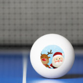 Balle de ping pong père noël 卓球ボール (ネット)