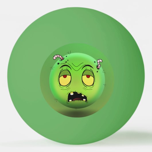 Balle De Ping Pong Zombiemoji 卓球ボール (正面)