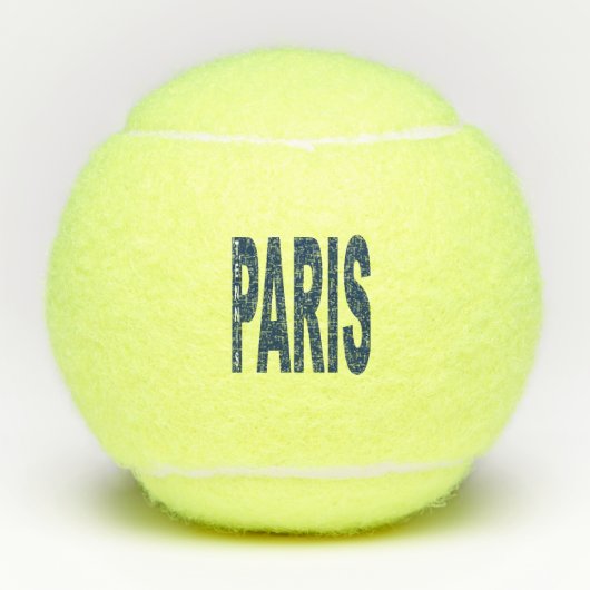 Balle de Tennis PARIS TENNIS テニスボール (正面)