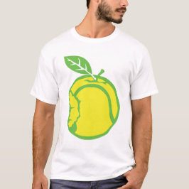 balle tennis pomme croque apple 1 tシャツ