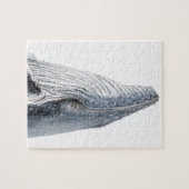 Ballena jorobada - yubarta - retrato ジグソーパズル (横)