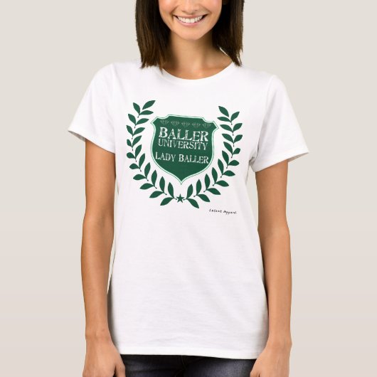 Baller大学- Baller女性 Tシャツ (正面)