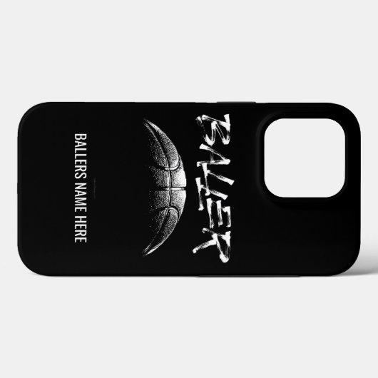 Baller (basketball) Case-Mate iPhone case iPhoneケース (裏面 (横))