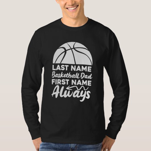 Baller Father Player Hooping Bball Hoops Basketba Tシャツ (正面)