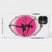 Ballerinaデザインfor iPhoneケース Case-Mate iPhoneケース (裏面(横))