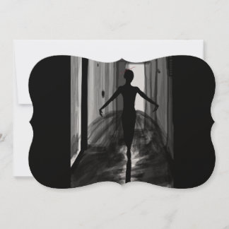 Ballerinaマット5" x 7"、標準ホワイトエンベロープ