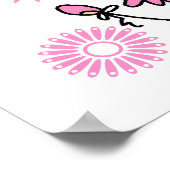 Ballerina後を追 Your toes Tシャツアンドギフト ポスター (角)