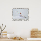 Ballerina エレガント Lg.-SRF ポスター (キッチン)