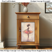 Ballerina、モダングリッターとドットDN4Lデコページ 薄葉紙