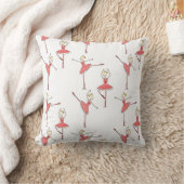 Ballerina Ballet Dancer クッション (ブランケット)