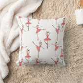 Ballerina Ballet Dancer クッション (ブランケット)