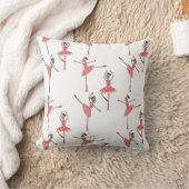 Ballerina Ballet Dancer クッション (ブランケット)