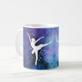 Ballerina/ Balletttänzerin コーヒーマグカップ (正面左)