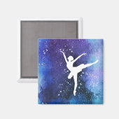 Ballerina/ Balletttänzerin マグネット (正面/裏面)