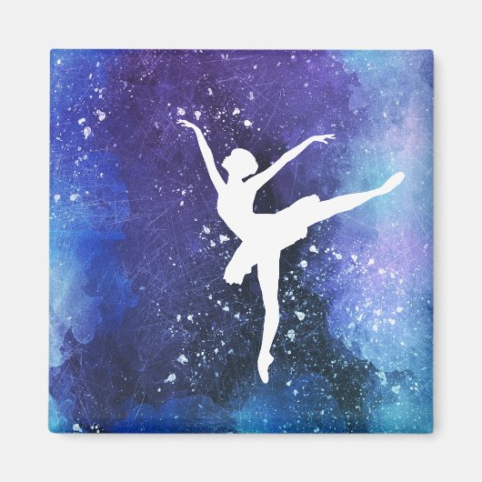 Ballerina/ Balletttänzerin マグネット (正面)
