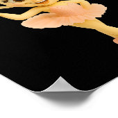 Ballerina Cappuccina Italian Brainrot Meme Kids Gi ポスター (角)