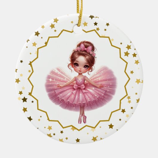 Ballerina Ceramic Ornament セラミックオーナメント (正面)