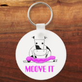 Ballerina Cow キーホルダー (正面)