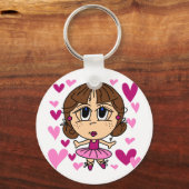 Ballerina Girl キーホルダー (正面)