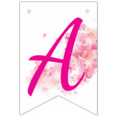 Ballerina Happy Birthday Banner バンティングフラッグ (第3の旗)