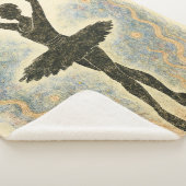 Ballerina in Graziöser Anmut - Sanfte Farben シェルパブランケット (3/4)