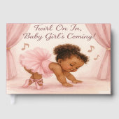 Ballerina in the Making ゲストブック (正面)