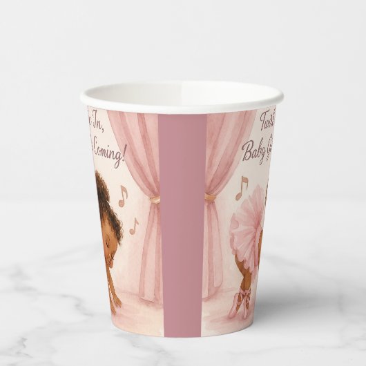 Ballerina in the Making 紙コップ (左)