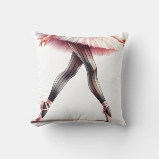 ballerina legs クッション (正面)