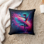 ballerina neon beauty クッション (ブランケット)