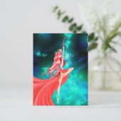Ballerina Night Sky Postcard ポストカード (スタンド正面)