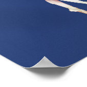 Ballerina On Pointeスポットライト ポスター (角)