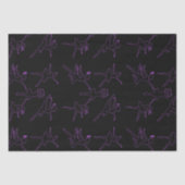 Ballerina Outlines Black Tissue Paper 薄葉紙 (正面)