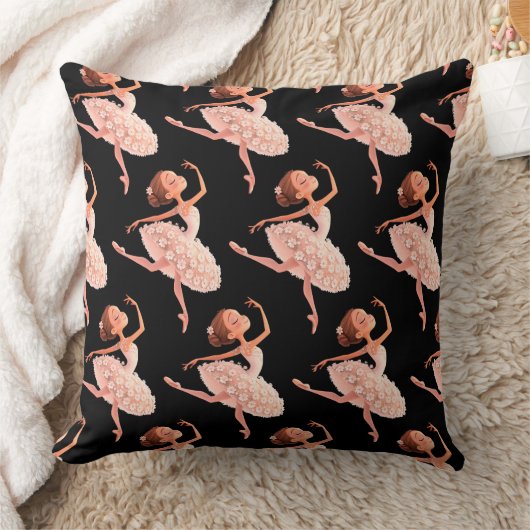Ballerina pillow クッション (ブランケット)