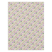 Ballerina Roses Deer Holiday Art  テーブルクロス (正面)