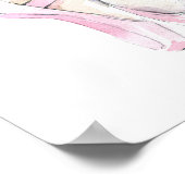 Ballerina Shoes Ballet Slippers ポスター (角)