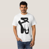 Ballerina St Patricks Day Dance Shoes For Ballet D Tシャツ (正面フル)