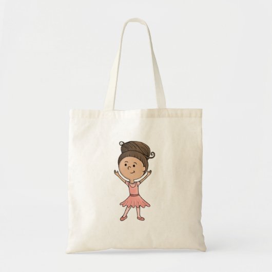 Ballerina tote bag トートバッグ (正面)