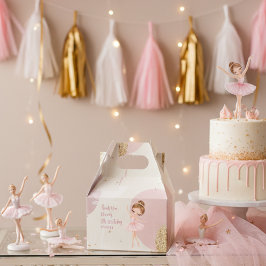  Ballerina Tutu Ballet Dancer Girl 5th Birthday フェイバーボックス
