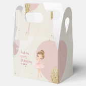  Ballerina Tutu Ballet Dancer Girl 5th Birthday フェイバーボックス (オープン)