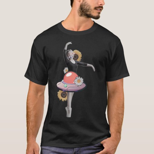 Ballerina Ufo Tシャツ (正面)