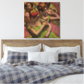 Ballerinas Adjusting Their Dresses (Edgar Degas) キャンバスプリント (インサイチュ (寝室))