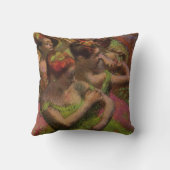 Ballerinas Adjusting Their Dresses (Edgar Degas) クッション (裏面)