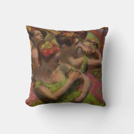 Ballerinas Adjusting Their Dresses (Edgar Degas) クッション