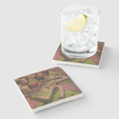 Ballerinas Adjusting Their Dresses (Edgar Degas) ストーンコースター (横)