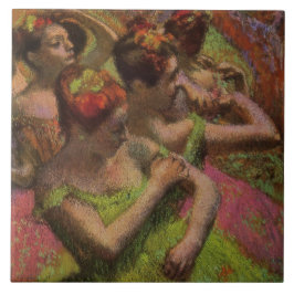 Ballerinas Adjusting Their Dresses (Edgar Degas) タイル