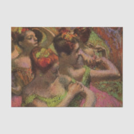 Ballerinas Adjusting Their Dresses (Edgar Degas) 薄葉紙