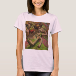 Ballerinas Adjusting Their Dresses (Edgar Degas) Tシャツ