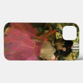 Ballerinas in Pink（ピンク）、Edgar Degas著  Case-Mate iPhoneケース (裏面 (横))